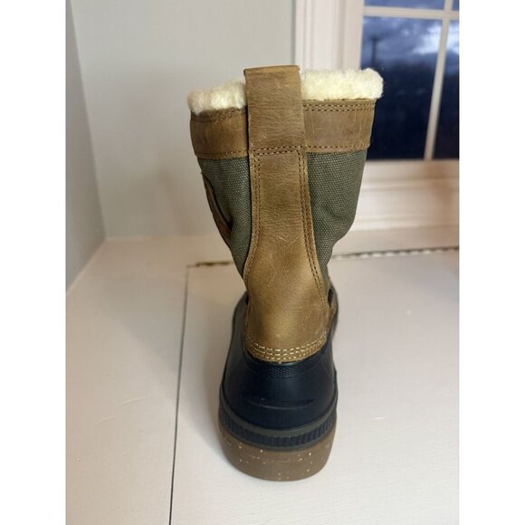 NEW Sperry Men\'s Ice Bay Tall Pac Winter Boots Brown Olive Size US 10 $160 [jb] main image 4
